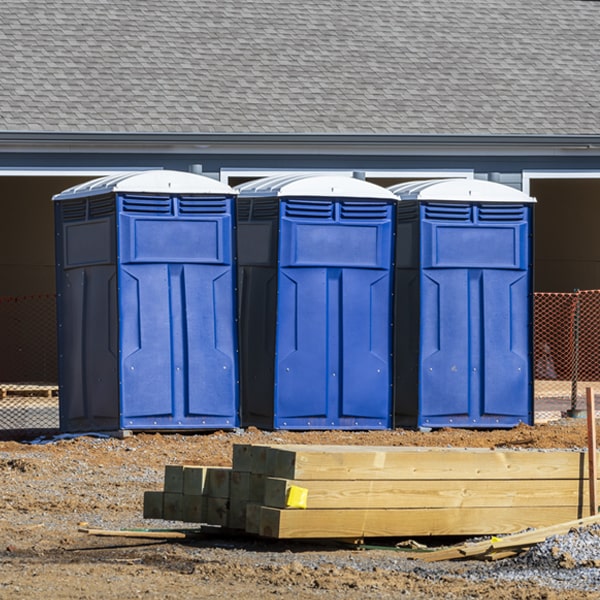 are there any options for portable shower rentals along with the porta potties in Brocket